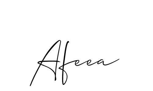 if you are searching for the best signature style for your name Afeea. so please give up your signature search. here we have designed multiple signature styles  using Allison_Script. Afeea signature style 2 images and pictures png