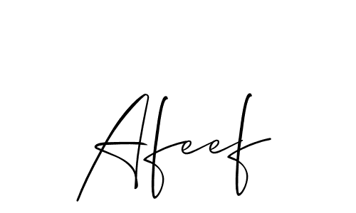 You can use this online signature creator to create a handwritten signature for the name Afeef. This is the best online autograph maker. Afeef signature style 2 images and pictures png