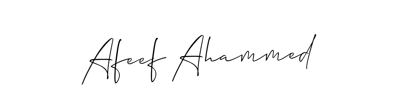 You should practise on your own different ways (Allison_Script) to write your name (Afeef Ahammed) in signature. don't let someone else do it for you. Afeef Ahammed signature style 2 images and pictures png