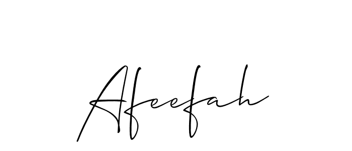 Similarly Allison_Script is the best handwritten signature design. Signature creator online .You can use it as an online autograph creator for name Afeefah. Afeefah signature style 2 images and pictures png