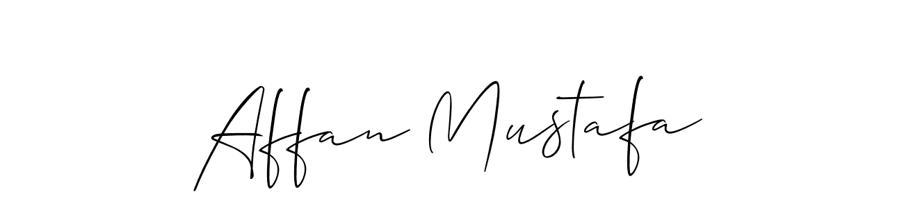 Once you've used our free online signature maker to create your best signature Allison_Script style, it's time to enjoy all of the benefits that Affan Mustafa name signing documents. Affan Mustafa signature style 2 images and pictures png