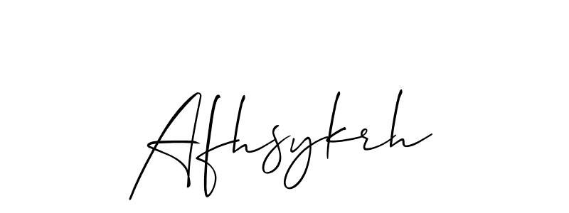 Also You can easily find your signature by using the search form. We will create Afhsykrh name handwritten signature images for you free of cost using Allison_Script sign style. Afhsykrh signature style 2 images and pictures png