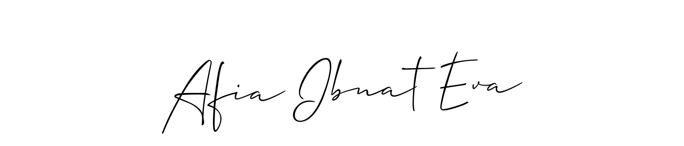 You can use this online signature creator to create a handwritten signature for the name Afia Ibnat Eva. This is the best online autograph maker. Afia Ibnat Eva signature style 2 images and pictures png