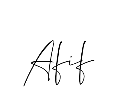 How to make Afif name signature. Use Allison_Script style for creating short signs online. This is the latest handwritten sign. Afif signature style 2 images and pictures png