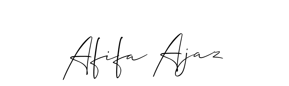 This is the best signature style for the Afifa Ajaz name. Also you like these signature font (Allison_Script). Mix name signature. Afifa Ajaz signature style 2 images and pictures png