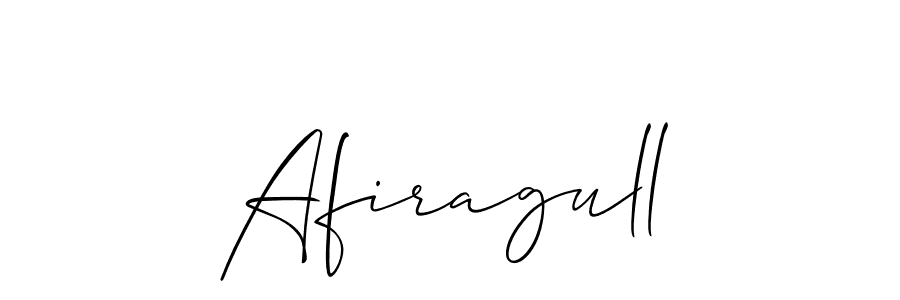 The best way (Allison_Script) to make a short signature is to pick only two or three words in your name. The name Afiragull include a total of six letters. For converting this name. Afiragull signature style 2 images and pictures png