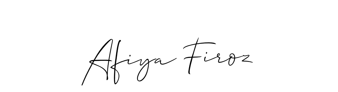 You can use this online signature creator to create a handwritten signature for the name Afiya Firoz. This is the best online autograph maker. Afiya Firoz signature style 2 images and pictures png