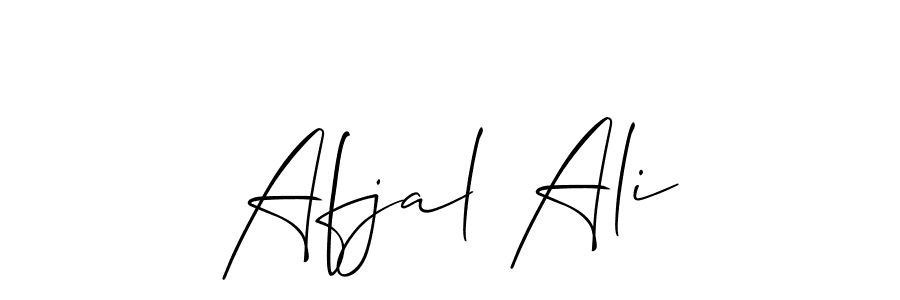 Make a beautiful signature design for name Afjal Ali. Use this online signature maker to create a handwritten signature for free. Afjal Ali signature style 2 images and pictures png