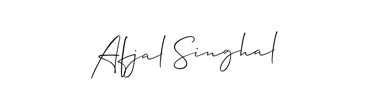 Check out images of Autograph of Afjal Singhal name. Actor Afjal Singhal Signature Style. Allison_Script is a professional sign style online. Afjal Singhal signature style 2 images and pictures png