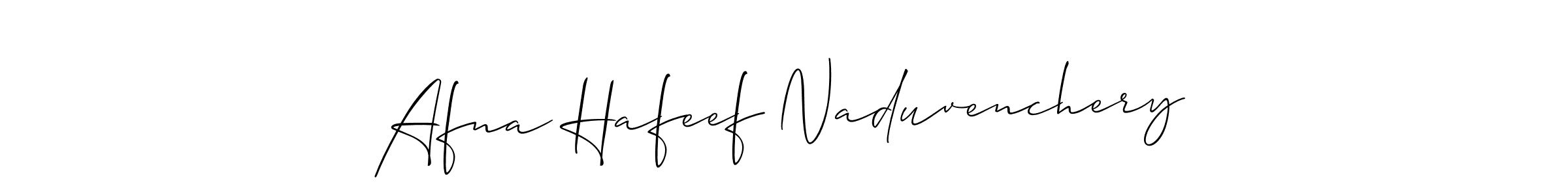 This is the best signature style for the Afna Hafeef Naduvenchery name. Also you like these signature font (Allison_Script). Mix name signature. Afna Hafeef Naduvenchery signature style 2 images and pictures png