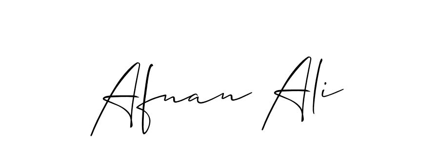 Make a beautiful signature design for name Afnan Ali. Use this online signature maker to create a handwritten signature for free. Afnan Ali signature style 2 images and pictures png