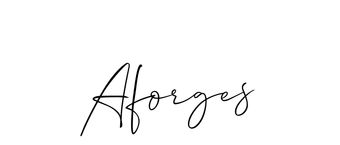 Also You can easily find your signature by using the search form. We will create Aforges name handwritten signature images for you free of cost using Allison_Script sign style. Aforges signature style 2 images and pictures png