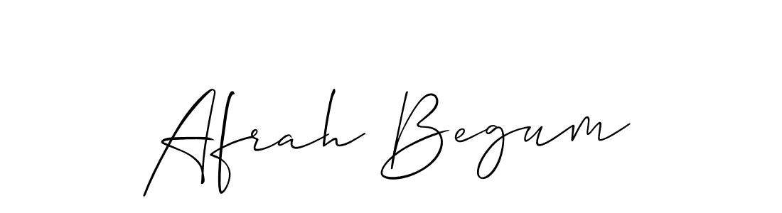 Once you've used our free online signature maker to create your best signature Allison_Script style, it's time to enjoy all of the benefits that Afrah Begum name signing documents. Afrah Begum signature style 2 images and pictures png