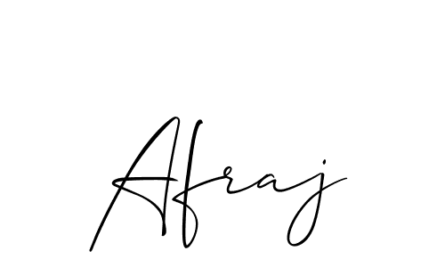 Make a beautiful signature design for name Afraj. Use this online signature maker to create a handwritten signature for free. Afraj signature style 2 images and pictures png