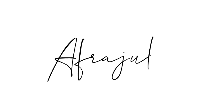 Allison_Script is a professional signature style that is perfect for those who want to add a touch of class to their signature. It is also a great choice for those who want to make their signature more unique. Get Afrajul name to fancy signature for free. Afrajul signature style 2 images and pictures png