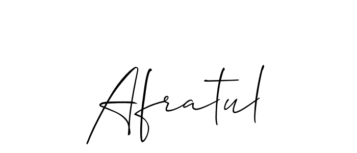Afratul stylish signature style. Best Handwritten Sign (Allison_Script) for my name. Handwritten Signature Collection Ideas for my name Afratul. Afratul signature style 2 images and pictures png