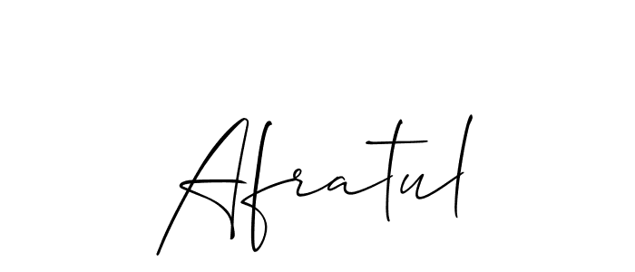 Afratul stylish signature style. Best Handwritten Sign (Allison_Script) for my name. Handwritten Signature Collection Ideas for my name Afratul. Afratul signature style 2 images and pictures png