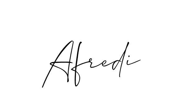 Also You can easily find your signature by using the search form. We will create Afredi name handwritten signature images for you free of cost using Allison_Script sign style. Afredi signature style 2 images and pictures png