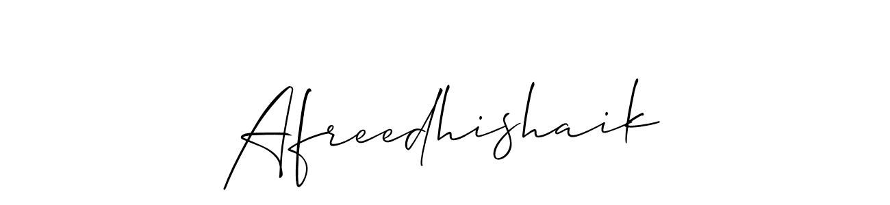 Afreedhishaik stylish signature style. Best Handwritten Sign (Allison_Script) for my name. Handwritten Signature Collection Ideas for my name Afreedhishaik. Afreedhishaik signature style 2 images and pictures png