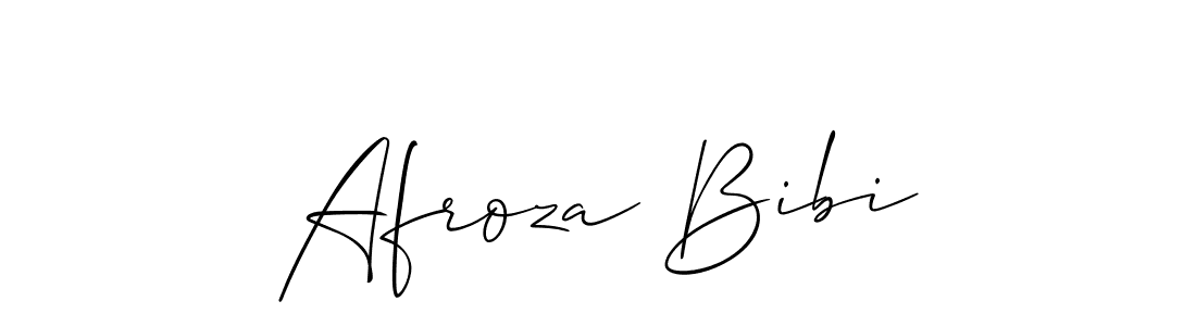 Also You can easily find your signature by using the search form. We will create Afroza Bibi name handwritten signature images for you free of cost using Allison_Script sign style. Afroza Bibi signature style 2 images and pictures png