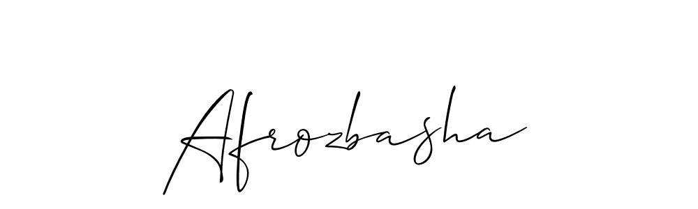 Best and Professional Signature Style for Afrozbasha. Allison_Script Best Signature Style Collection. Afrozbasha signature style 2 images and pictures png