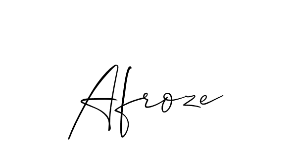 How to Draw Afroze signature style? Allison_Script is a latest design signature styles for name Afroze. Afroze signature style 2 images and pictures png