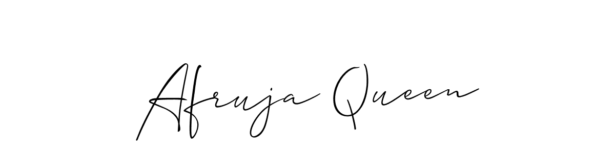 Check out images of Autograph of Afruja Queen name. Actor Afruja Queen Signature Style. Allison_Script is a professional sign style online. Afruja Queen signature style 2 images and pictures png
