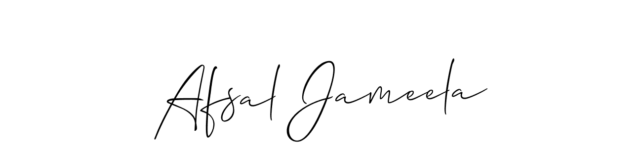 Here are the top 10 professional signature styles for the name Afsal Jameela. These are the best autograph styles you can use for your name. Afsal Jameela signature style 2 images and pictures png