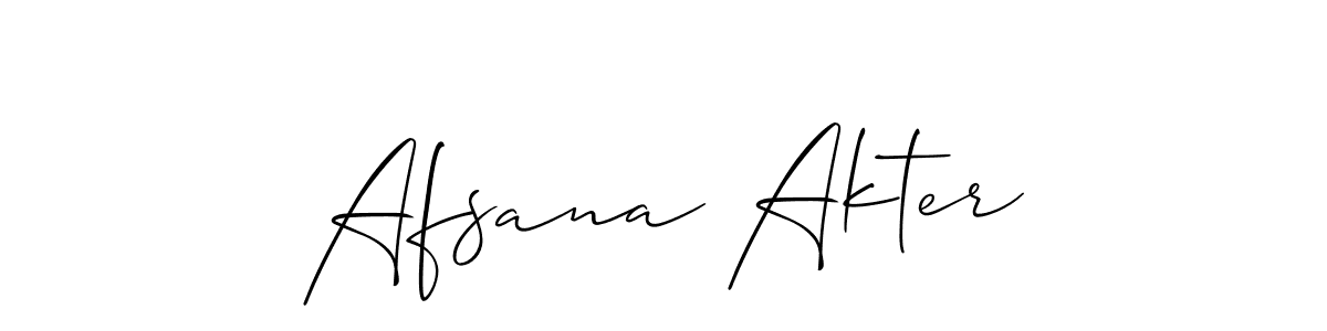 How to Draw Afsana Akter signature style? Allison_Script is a latest design signature styles for name Afsana Akter. Afsana Akter signature style 2 images and pictures png