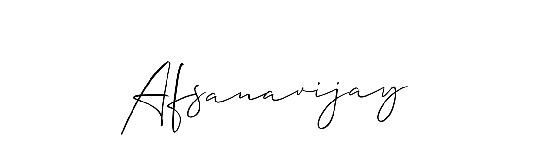 Afsanavijay stylish signature style. Best Handwritten Sign (Allison_Script) for my name. Handwritten Signature Collection Ideas for my name Afsanavijay. Afsanavijay signature style 2 images and pictures png