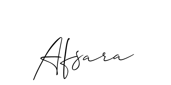 You should practise on your own different ways (Allison_Script) to write your name (Afsara) in signature. don't let someone else do it for you. Afsara signature style 2 images and pictures png