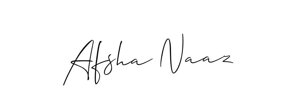 Similarly Allison_Script is the best handwritten signature design. Signature creator online .You can use it as an online autograph creator for name Afsha Naaz. Afsha Naaz signature style 2 images and pictures png