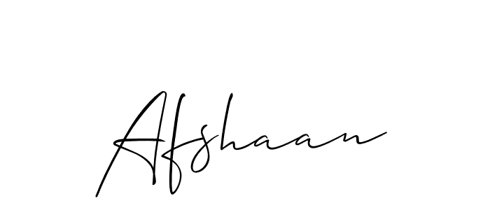 Afshaan stylish signature style. Best Handwritten Sign (Allison_Script) for my name. Handwritten Signature Collection Ideas for my name Afshaan. Afshaan signature style 2 images and pictures png