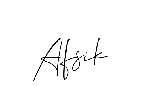You can use this online signature creator to create a handwritten signature for the name Afsik. This is the best online autograph maker. Afsik signature style 2 images and pictures png