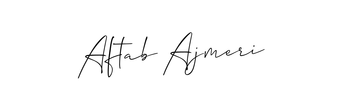 This is the best signature style for the Aftab Ajmeri name. Also you like these signature font (Allison_Script). Mix name signature. Aftab Ajmeri signature style 2 images and pictures png