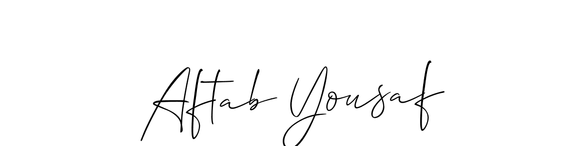 Check out images of Autograph of Aftab Yousaf name. Actor Aftab Yousaf Signature Style. Allison_Script is a professional sign style online. Aftab Yousaf signature style 2 images and pictures png