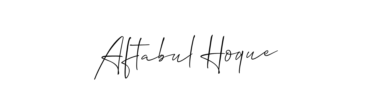 How to Draw Aftabul Hoque signature style? Allison_Script is a latest design signature styles for name Aftabul Hoque. Aftabul Hoque signature style 2 images and pictures png