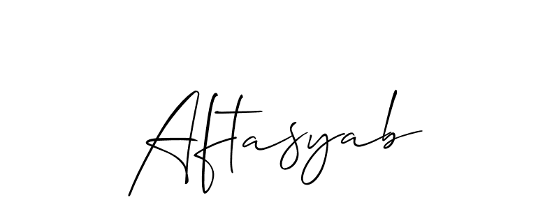 How to Draw Aftasyab signature style? Allison_Script is a latest design signature styles for name Aftasyab. Aftasyab signature style 2 images and pictures png