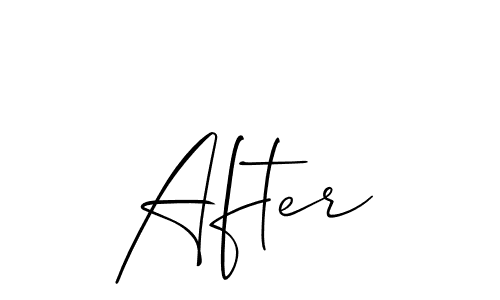 This is the best signature style for the After name. Also you like these signature font (Allison_Script). Mix name signature. After signature style 2 images and pictures png