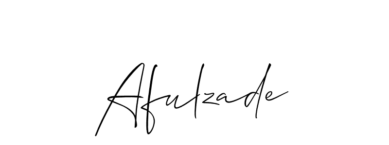 You should practise on your own different ways (Allison_Script) to write your name (Afulzade) in signature. don't let someone else do it for you. Afulzade signature style 2 images and pictures png