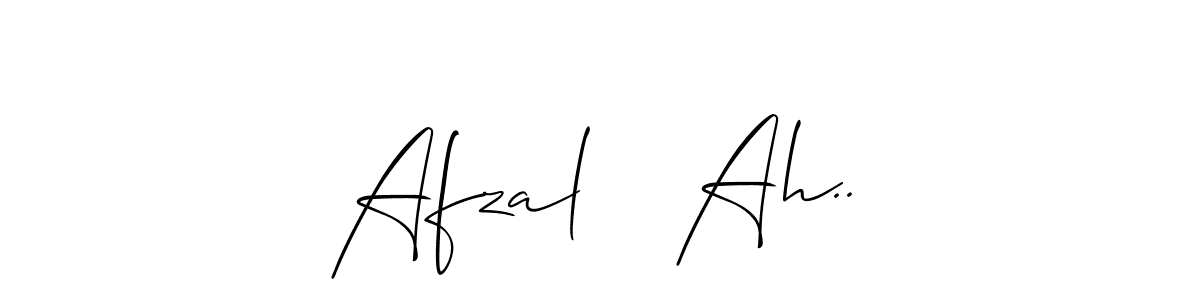 Also we have Afzal   Ah.. name is the best signature style. Create professional handwritten signature collection using Allison_Script autograph style. Afzal   Ah.. signature style 2 images and pictures png