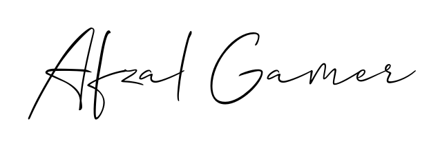 Discover how Afzal Gamer looks in an executive cursive font (Allison_Script). Perfect for legal documents, invoices, and certificates. Afzal Gamer signature style 2 images and pictures png