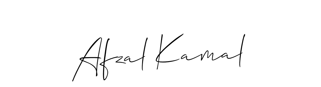 Best and Professional Signature Style for Afzal Kamal. Allison_Script Best Signature Style Collection. Afzal Kamal signature style 2 images and pictures png