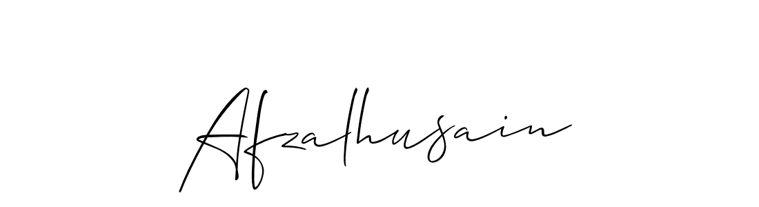 Make a short Afzalhusain signature style. Manage your documents anywhere anytime using Allison_Script. Create and add eSignatures, submit forms, share and send files easily. Afzalhusain signature style 2 images and pictures png