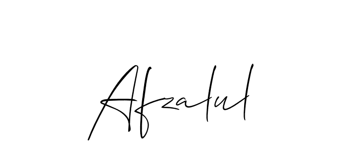 Make a beautiful signature design for name Afzalul. Use this online signature maker to create a handwritten signature for free. Afzalul signature style 2 images and pictures png