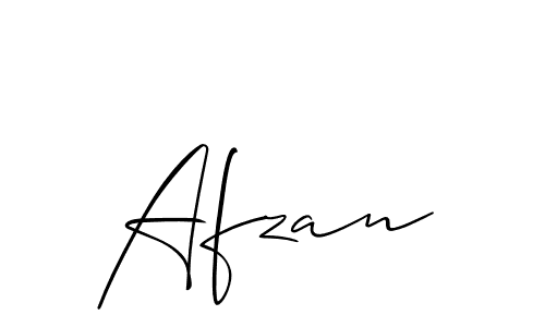 How to make Afzan name signature. Use Allison_Script style for creating short signs online. This is the latest handwritten sign. Afzan signature style 2 images and pictures png