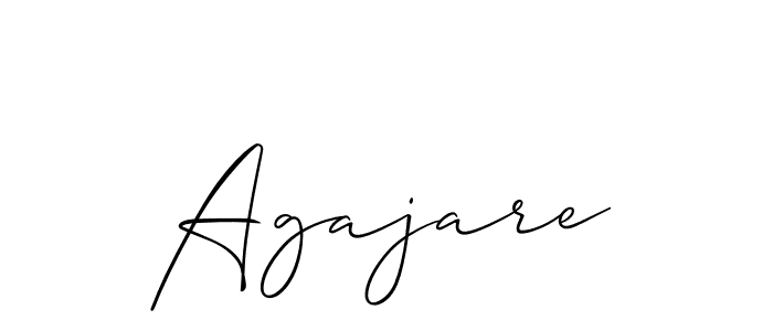 You should practise on your own different ways (Allison_Script) to write your name (Agajare) in signature. don't let someone else do it for you. Agajare signature style 2 images and pictures png