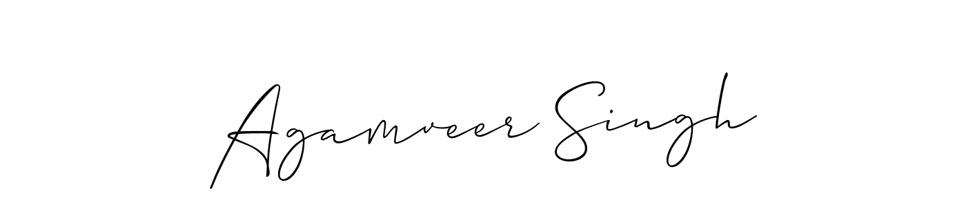 This is the best signature style for the Agamveer Singh name. Also you like these signature font (Allison_Script). Mix name signature. Agamveer Singh signature style 2 images and pictures png