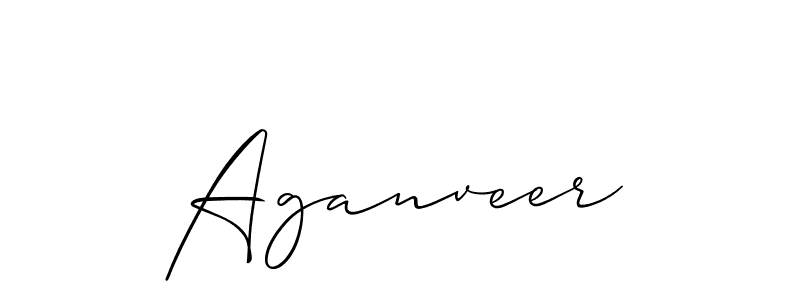How to Draw Aganveer signature style? Allison_Script is a latest design signature styles for name Aganveer. Aganveer signature style 2 images and pictures png