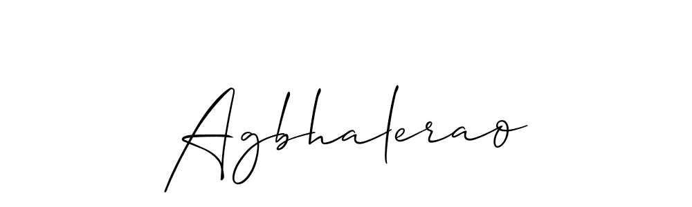 if you are searching for the best signature style for your name Agbhalerao. so please give up your signature search. here we have designed multiple signature styles  using Allison_Script. Agbhalerao signature style 2 images and pictures png